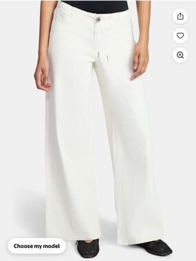 madden NYC low rise wide leg jeans - Small